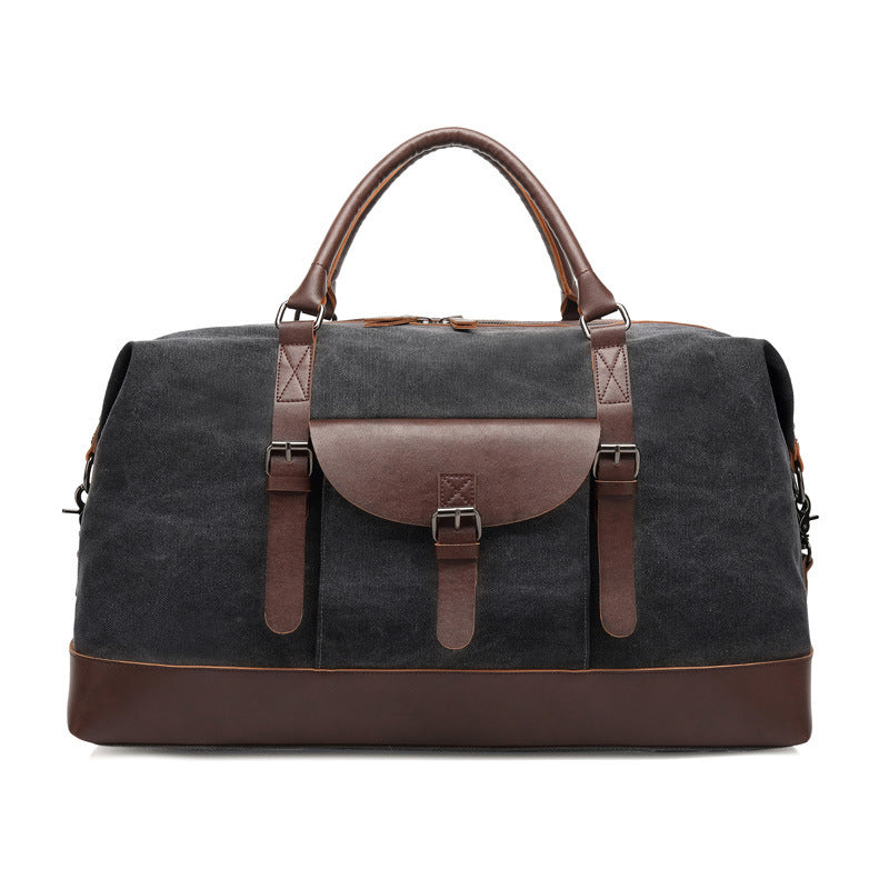 Sac de voyage rétro en tissu vieilli