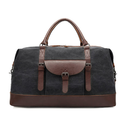 Sac de voyage rétro en tissu vieilli