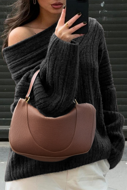 Pull d'hiver en tricot confortable pour un confort décontracté