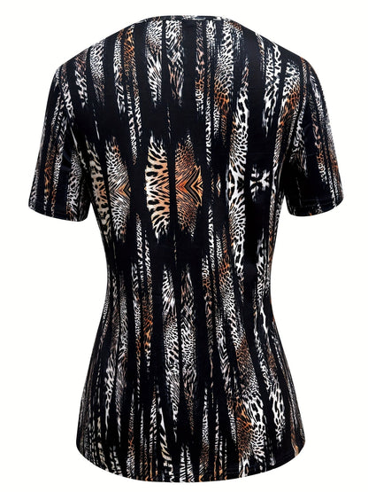 Zyra™ | T-Shirt en Faux Superposé Élégant