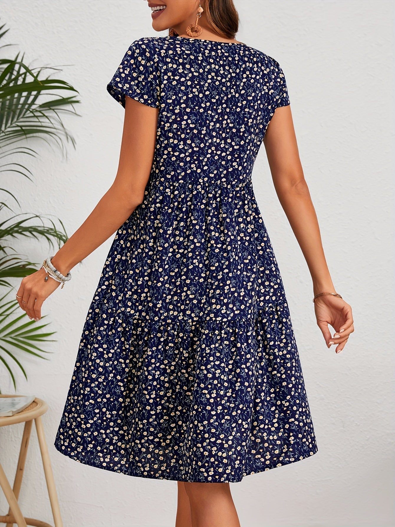 Pena™ | Robe Vintage à Imprimé Floral