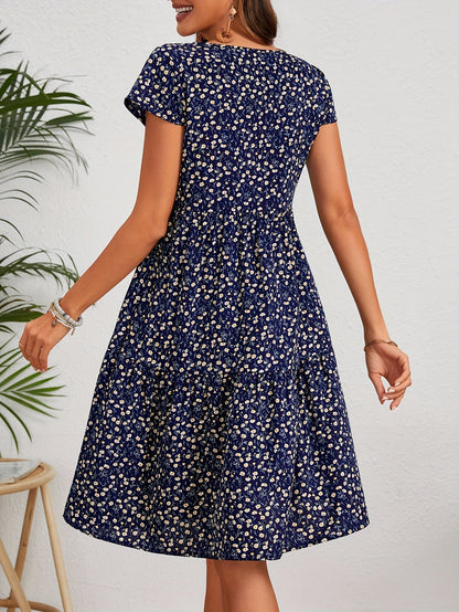 Pena™ | Robe Vintage à Imprimé Floral
