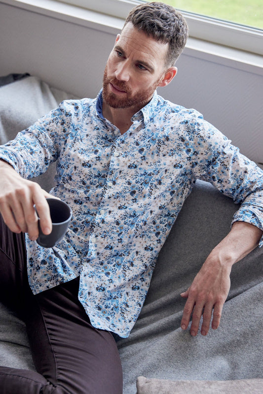 Chemise Goliath Bleu