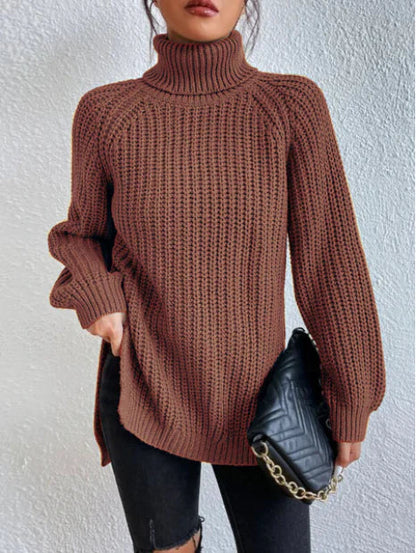 Tutla™ | Pull Col Roulé Oversize