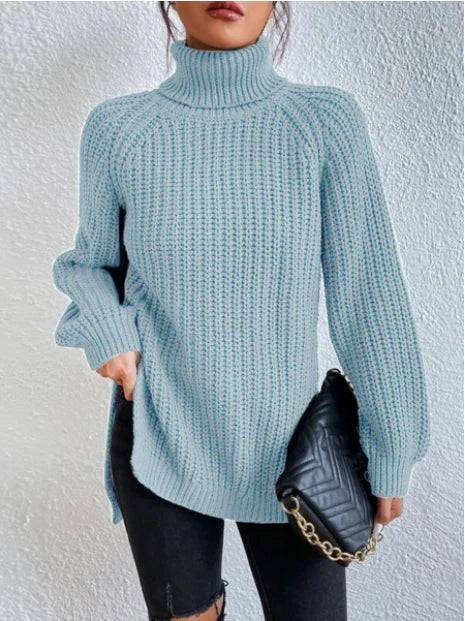Tutla™ | Pull Col Roulé Oversize