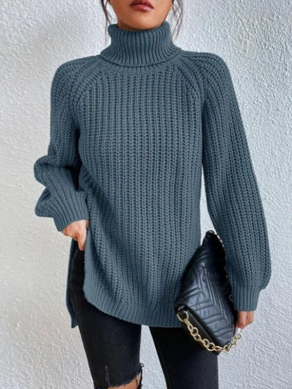 Tutla™ | Pull Col Roulé Oversize
