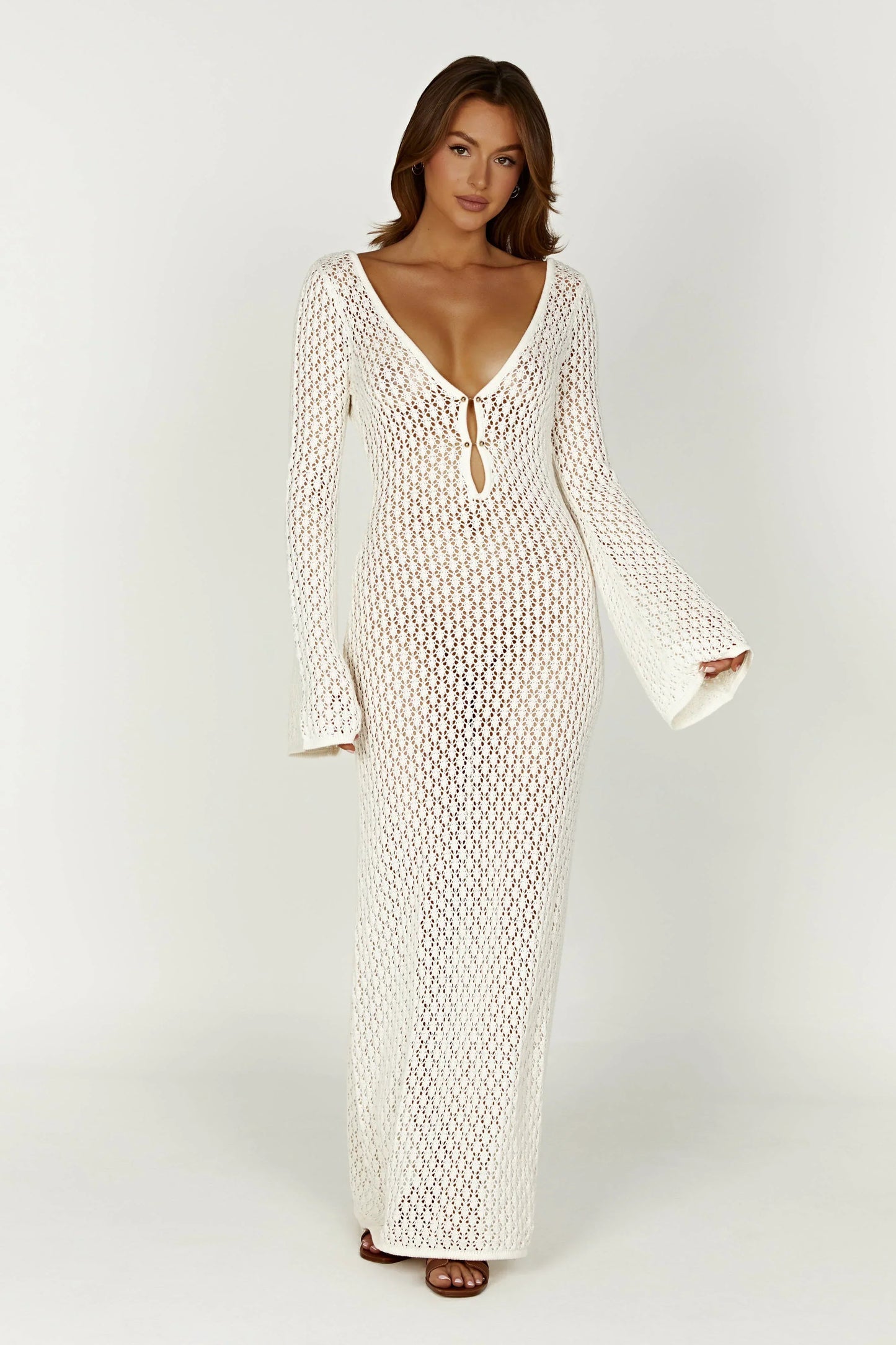 Roselle™ - Un souffle de sensualité estivale dans un tricot léger et élégant