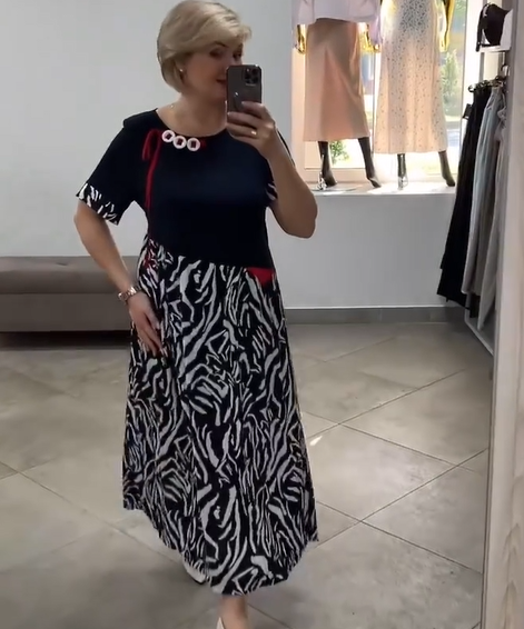 Anelina™ - Robe patchwork décontractée pour femmes