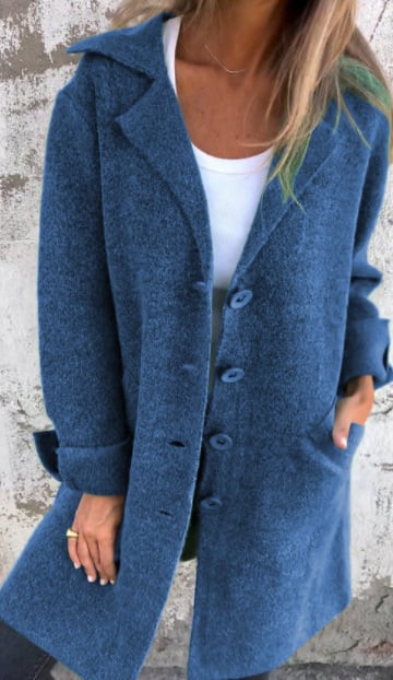 ANGE - ÉLÉGANTE MANTEAU EN LAINE