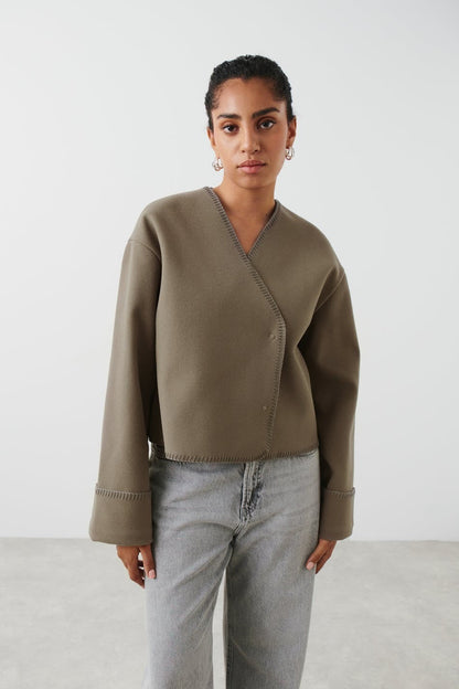 Veste en point de feston
