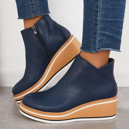 Bottes en cuir chics à la cheville pour un style quotidien