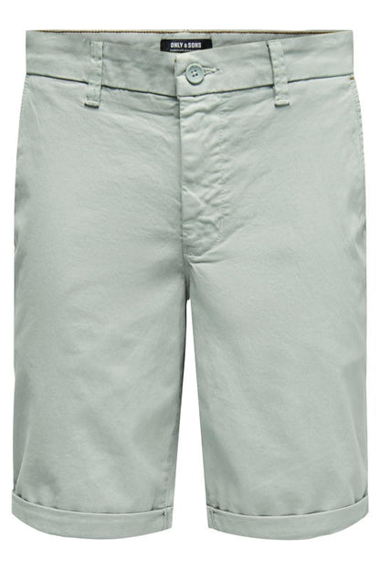 Short ONSPETER REG TWILL 4481 SHORTS Gris Clair