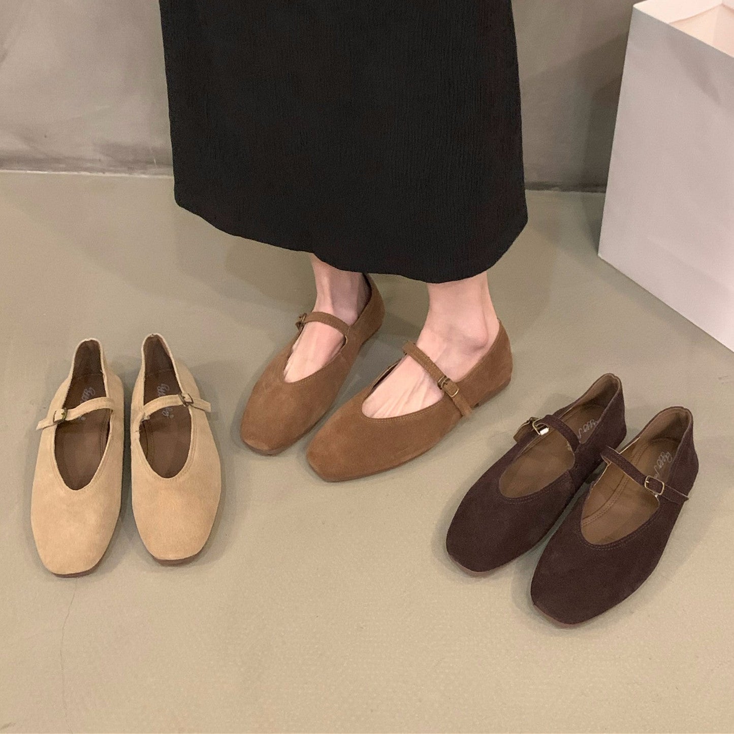 Ballerines élégantes à bride pour femmes