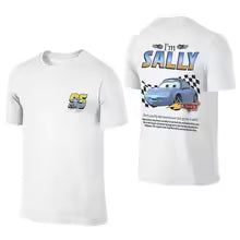 T shirt with cars