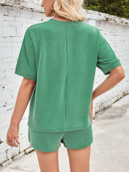 Pherina™ - Ensemble de Loungewear en Velours Côtelé Confortable