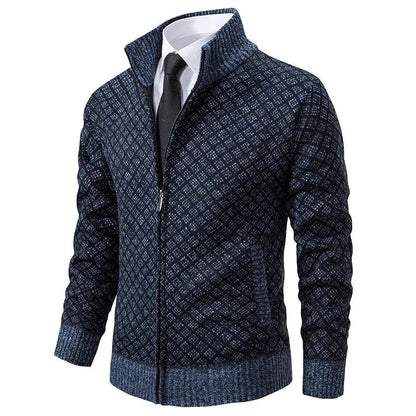 Emanuel™ | Cardigan Zippé à Motifs