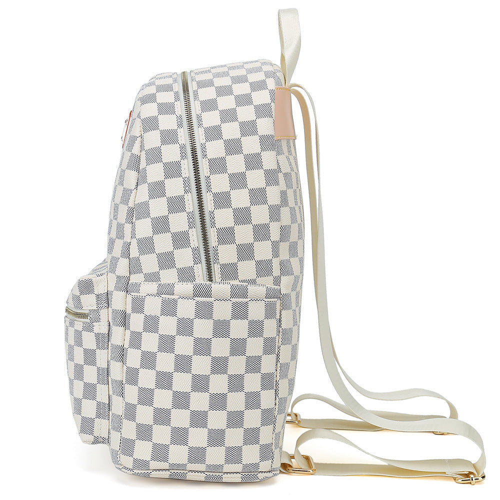 Sac à dos motifs damiers