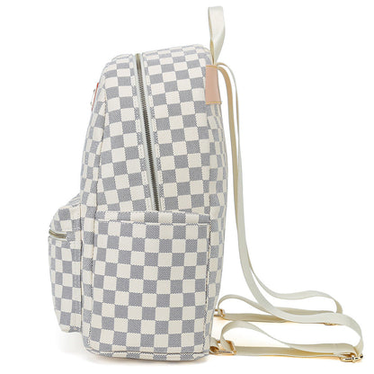 Sac à dos motifs damiers
