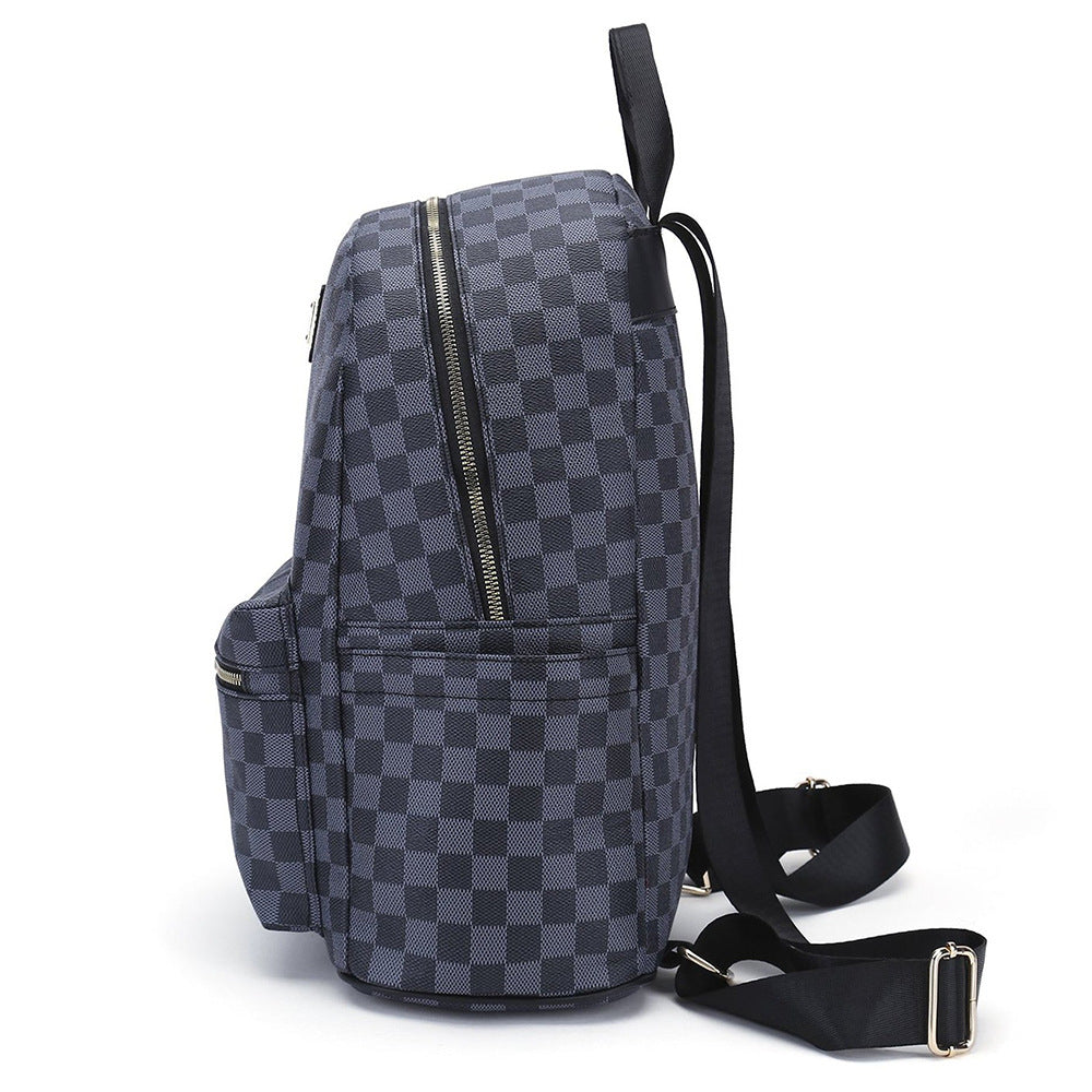 Sac à dos motifs damiers