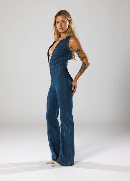 SARAH™ I Combinaison en denim