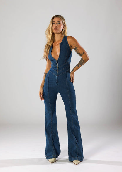 SARAH™ I Combinaison en denim