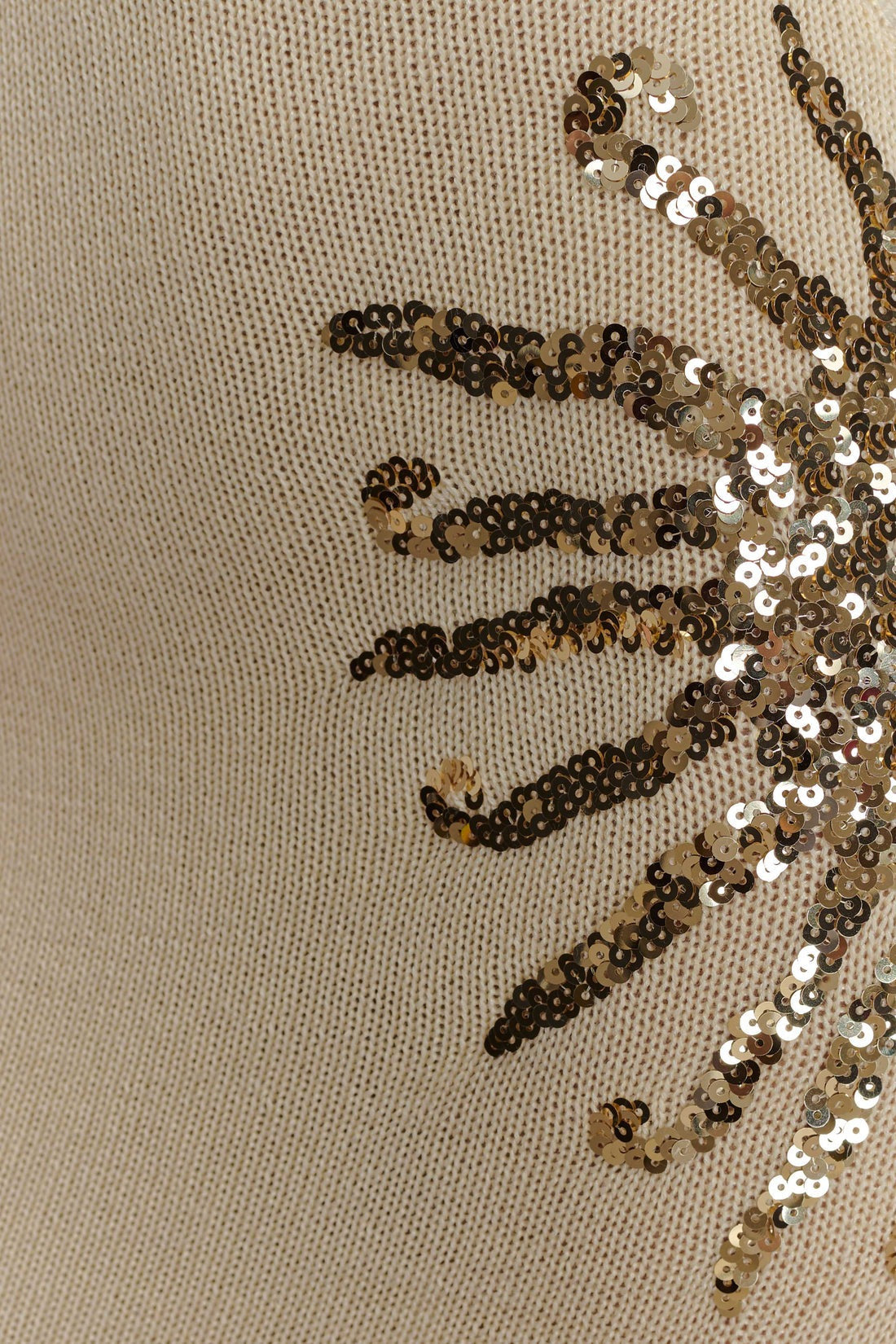 Robe longue en maille Ellington avec sequins