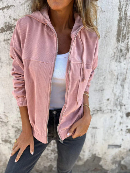 Andria™ | Veste Décontractée en Velours Côtelé