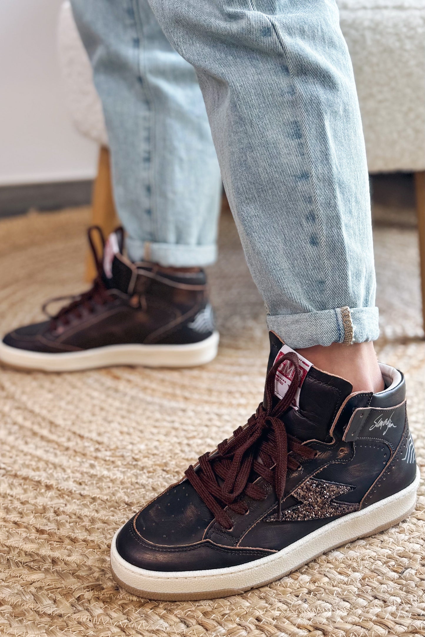 Basket Semerdjian Ariana Choco Métalisé