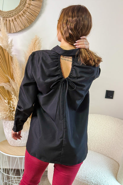 Chemise Malika Noir Only
