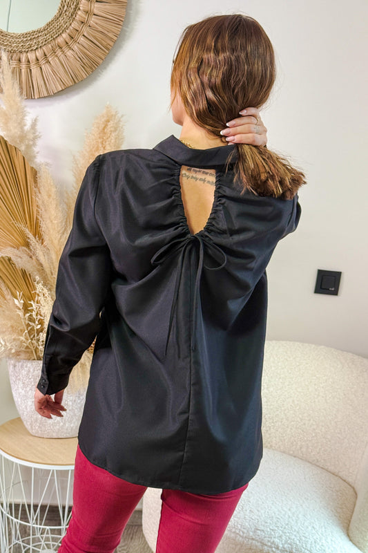 Chemise Malika Noir Only