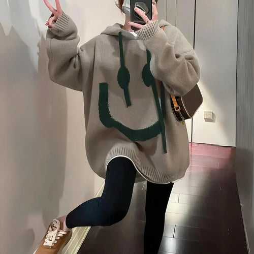 Sweat à capuche confortable et surdimensionné