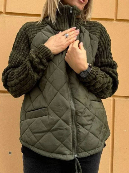 Cardigan en maille douillet d'automne