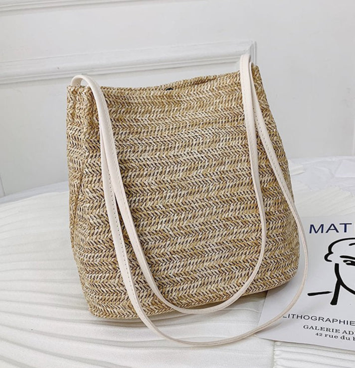 Sac seau en fibre naturelle