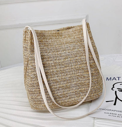 Sac seau en fibre naturelle