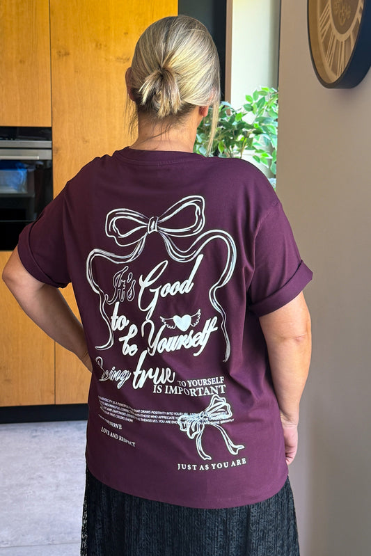 T-Shirt CarWinova Bordeaux Carmakoma