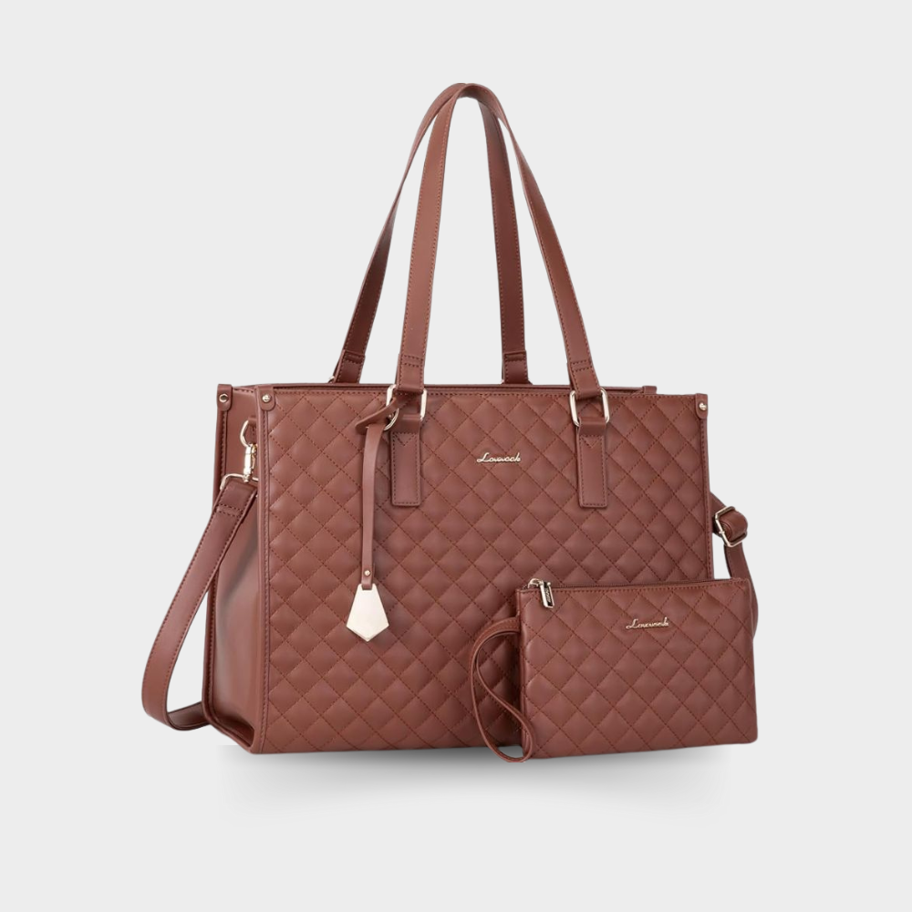Sac à main 3-EN-1 En Cuir + Pochette Assortie (OFFERTE)