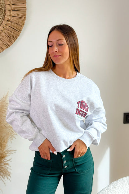Sweat Rillo Gris Only