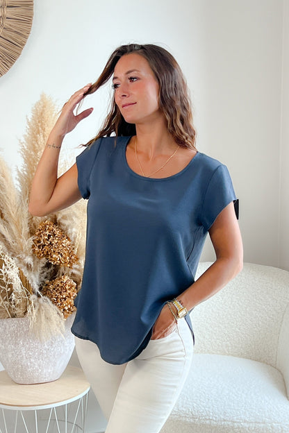 Top ONLVIC Bleu Ombre