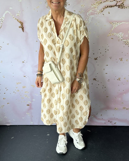 Abigail™ | Robe chemise d'Été Élégante et Confortable