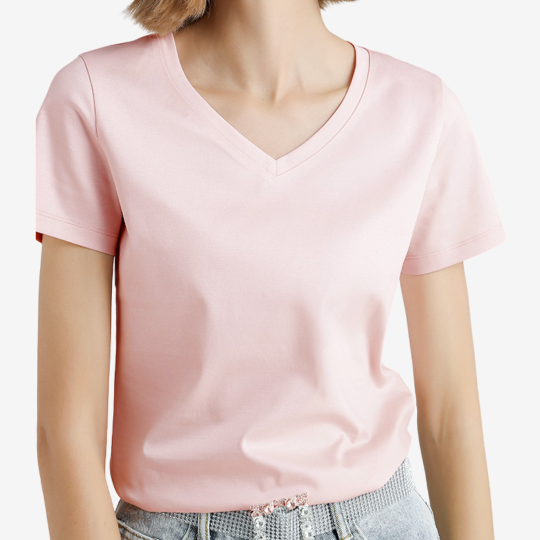 Cerise™ Col V Élégant