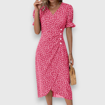 Francesca™ | Robe Fleurie Élégante
