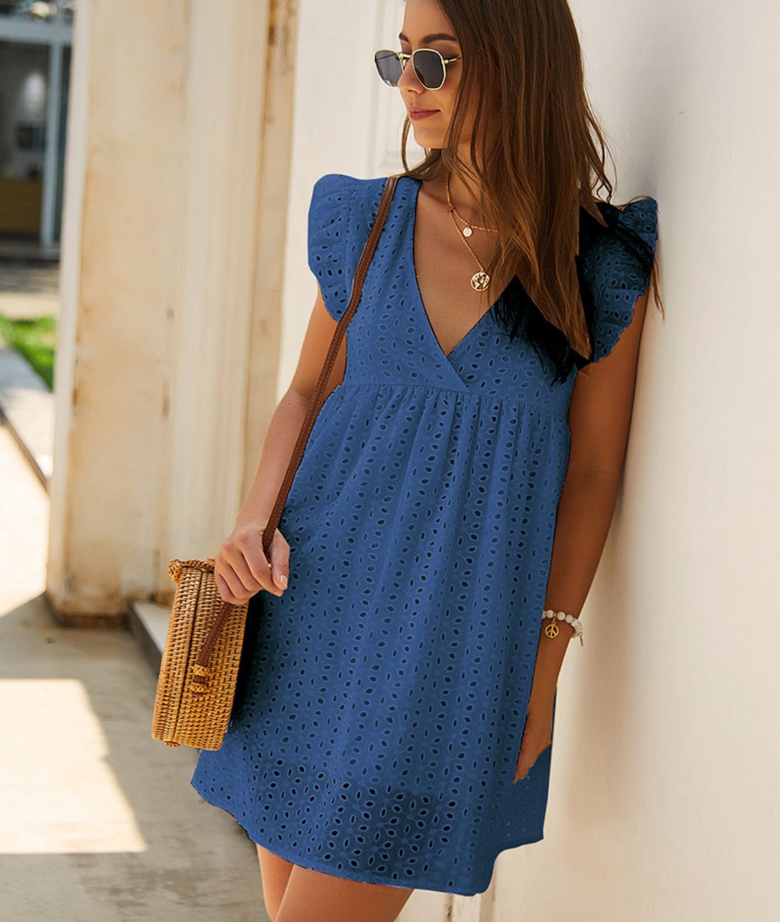 ADRIENNE - ROBE TRAPÈZE STYLE ANNÉES 60