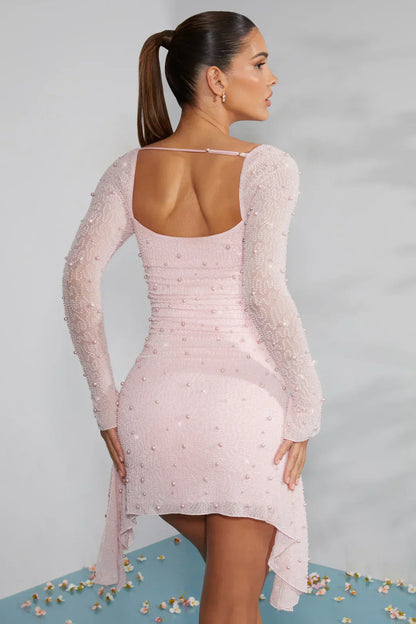 Molly | Mini-robe à manches longues