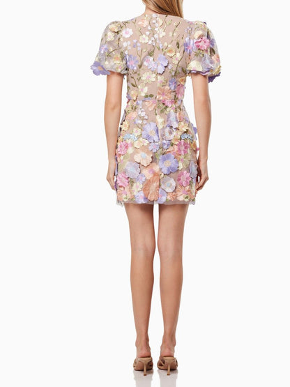 Pauline Laurent® | Robe florale pastel
