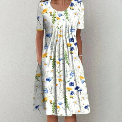 Valériane | Robe élégante en coton