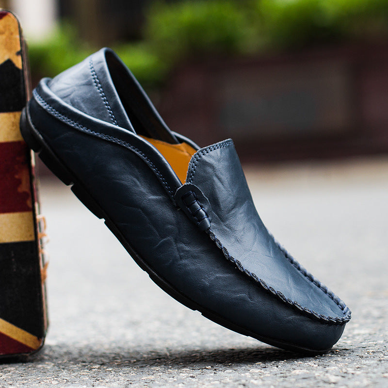 Mocassins en cuir classique pour hommes et femmes