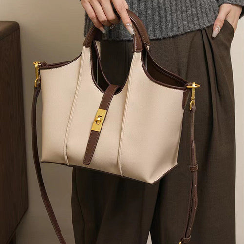 Sac Cabas Élégant en Cuir Simili