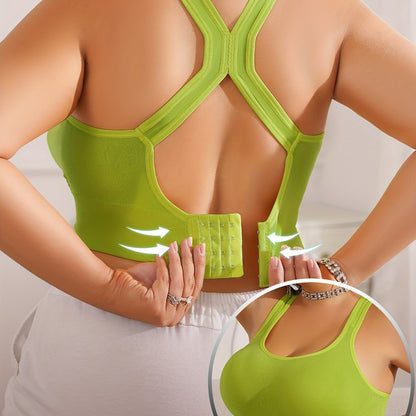 Vittoria™ - Brassière Sportive Grande Taille avec Coussinets Amovibles et Bretelles Réglables