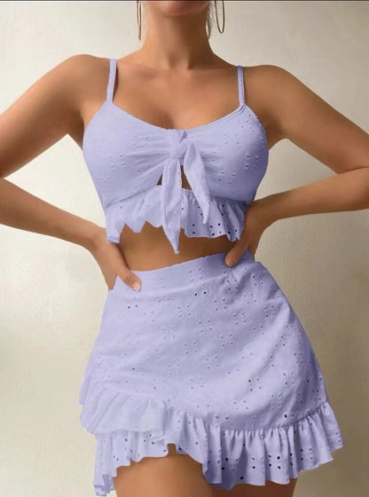 Bikini Trois Pièces Chic Confortable Élégant Moderne