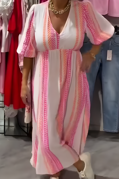 Robe d'été légère en lin